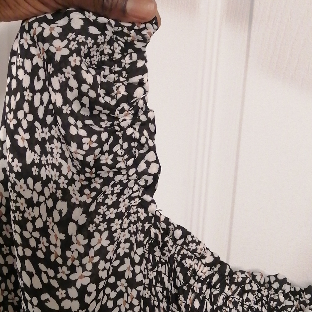Dynamite Printed Mini Dress - Picture 8 of 9